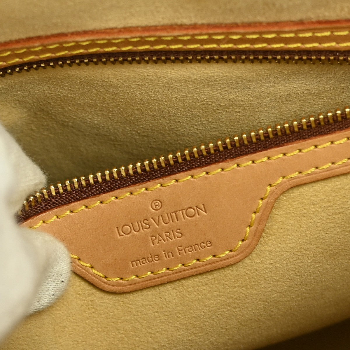 Louis Vuitton Monogram Looping Handbag Monogram Canvas Brown Canvas Shoulder Bag Bag (Pre-Owned)