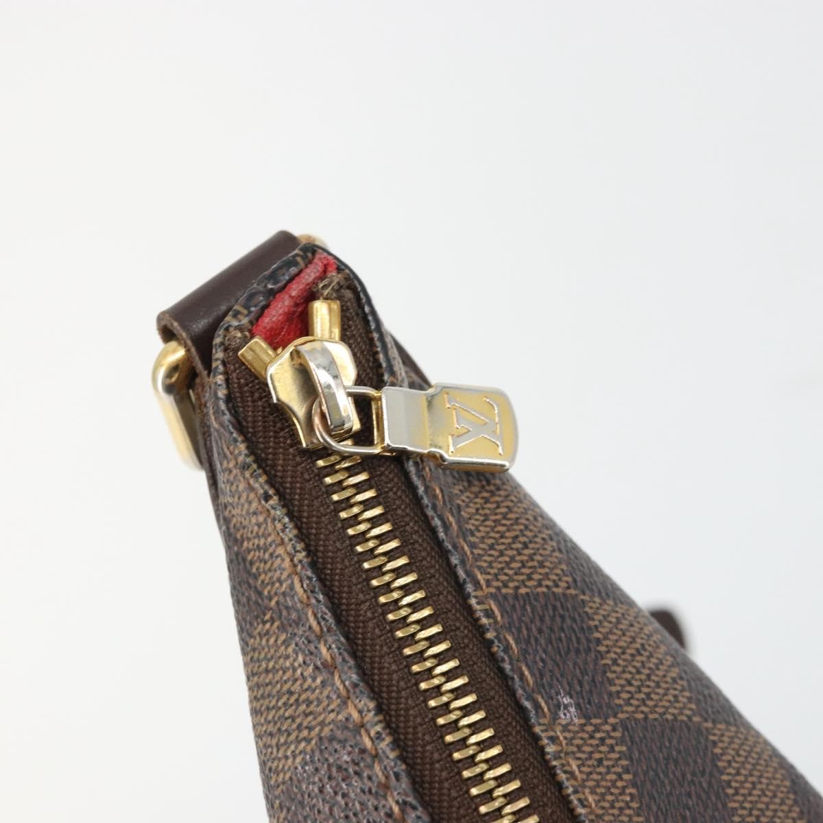 Louis Vuitton Bloomsbury Handbag Damier Brown Canvas Handbag (Pre-Owned)