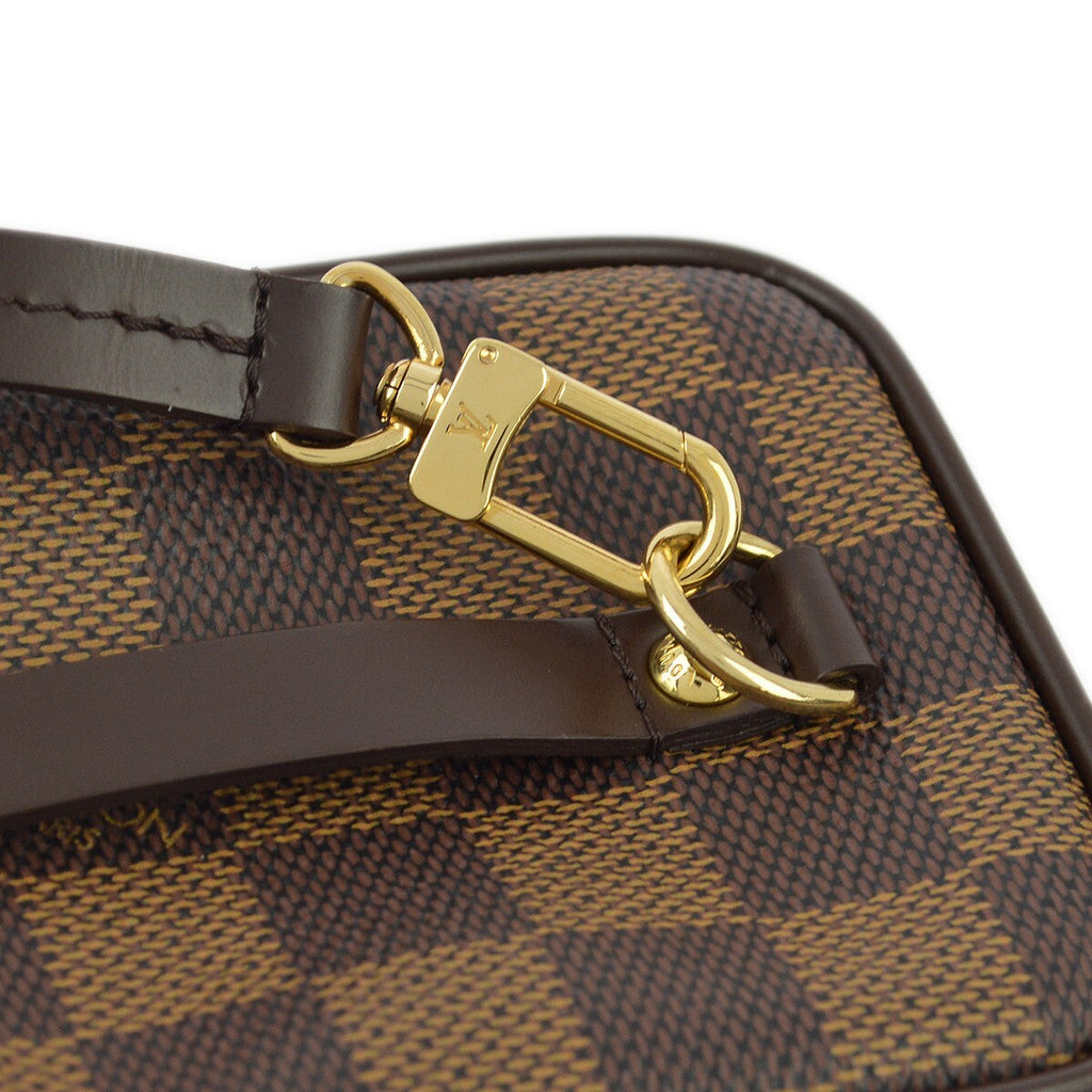 Louis Vuitton Etui Okapi Camera Case Damier Brown Canvas Clutche & Pouche Bag (Pre-Owned)