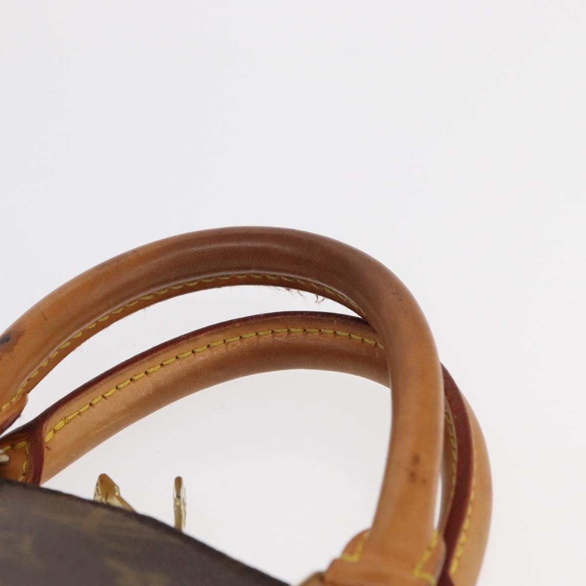 Louis Vuitton Alma Handbag Monogram Canvas Brown Canvas Handbag (Pre-Owned)