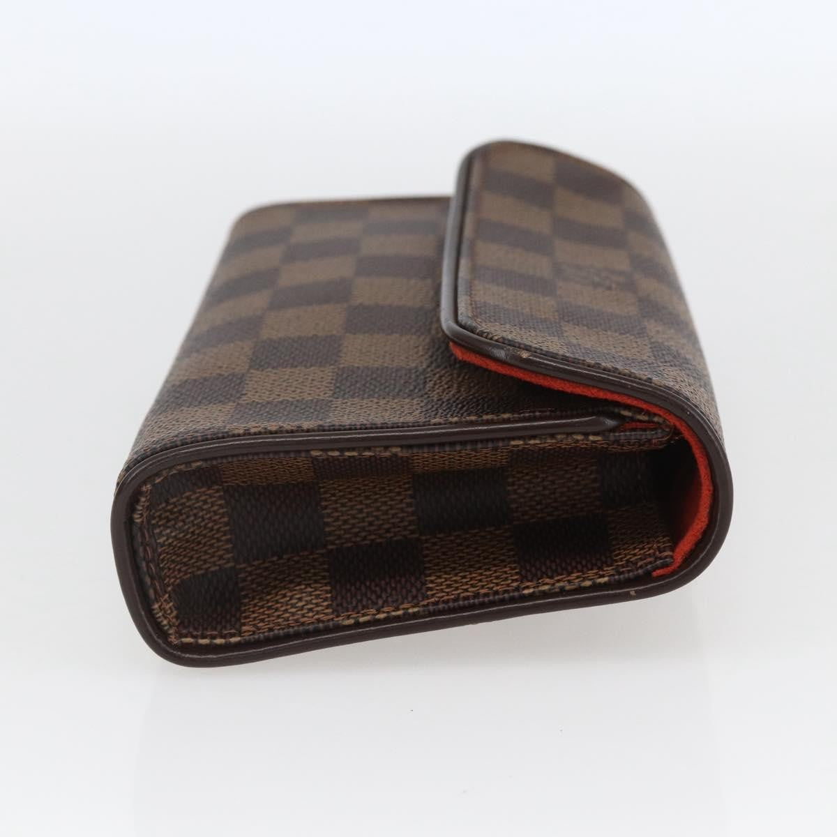 Louis Vuitton Florentine Waist Bag Damier Canvas Brown Canvas Clutche & Pouche Bag (Pre-Owned)