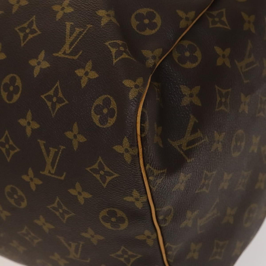 Louis Vuitton Keepall Bag Monogram Canvas Brown Canvas Travel Bag Bag (Pre-Owned)