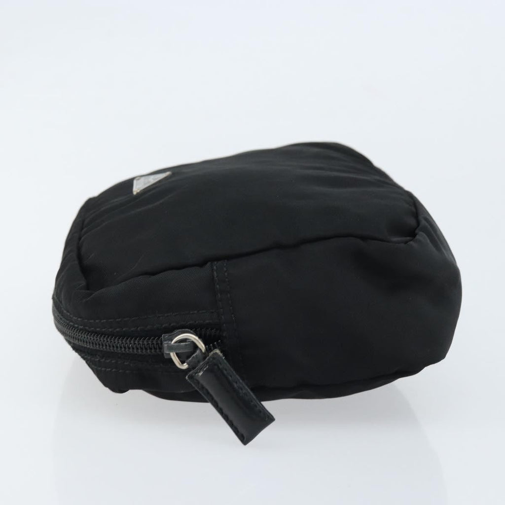 Prada Vintage Pouch Tessuto Black Nylon Clutche & Pouche Bag (Pre-Owned)