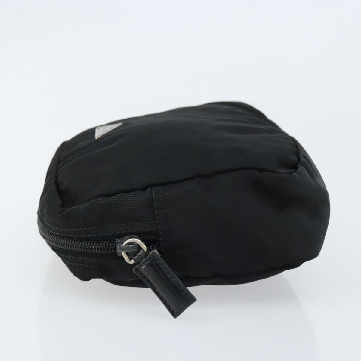 Prada Vintage Pouch Tessuto Black Nylon Clutche & Pouche Bag (Pre-Owned)