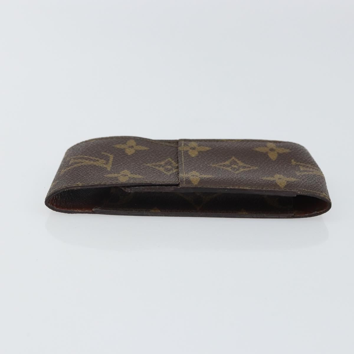 Louis Vuitton Etui Cigarette Case Monogram Canvas Brown Canvas Wallets Accessory (Pre-Owned)