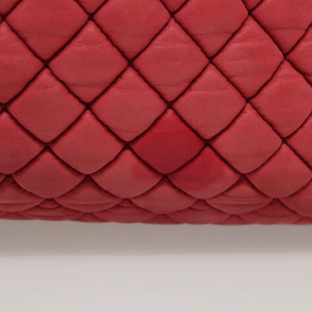Chanel Matelasse Chain Shoulder Bag Leather Pink Leather Handbag (Pre-Owned)