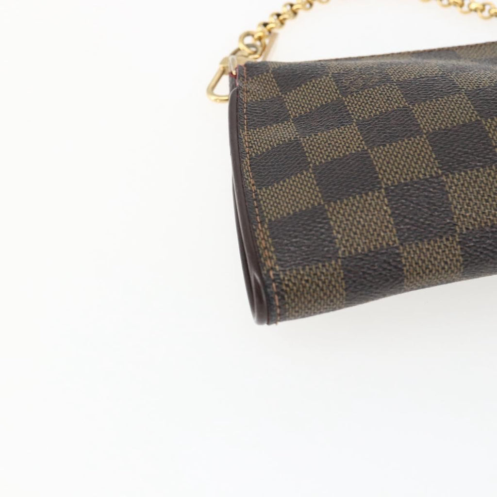 Louis Vuitton Sophie Handbag Damier Brown Canvas Clutche & Pouche Bag (Pre-Owned)