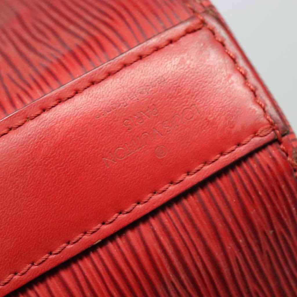 Louis Vuitton Vintage Sac D'epaule Handbag Epi Leather Red Leather Shoulder Bag Bag (Pre-Owned)