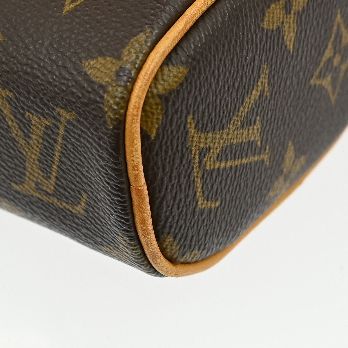 Louis Vuitton Sonatine Handbag Monogram Canvas Brown Canvas Handbag (Pre-Owned)
