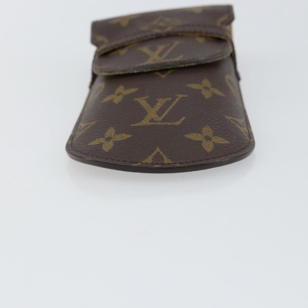 Louis Vuitton Etui À Stylo Canvas Brown Canvas Clutche & Pouche Bag (Pre-Owned)