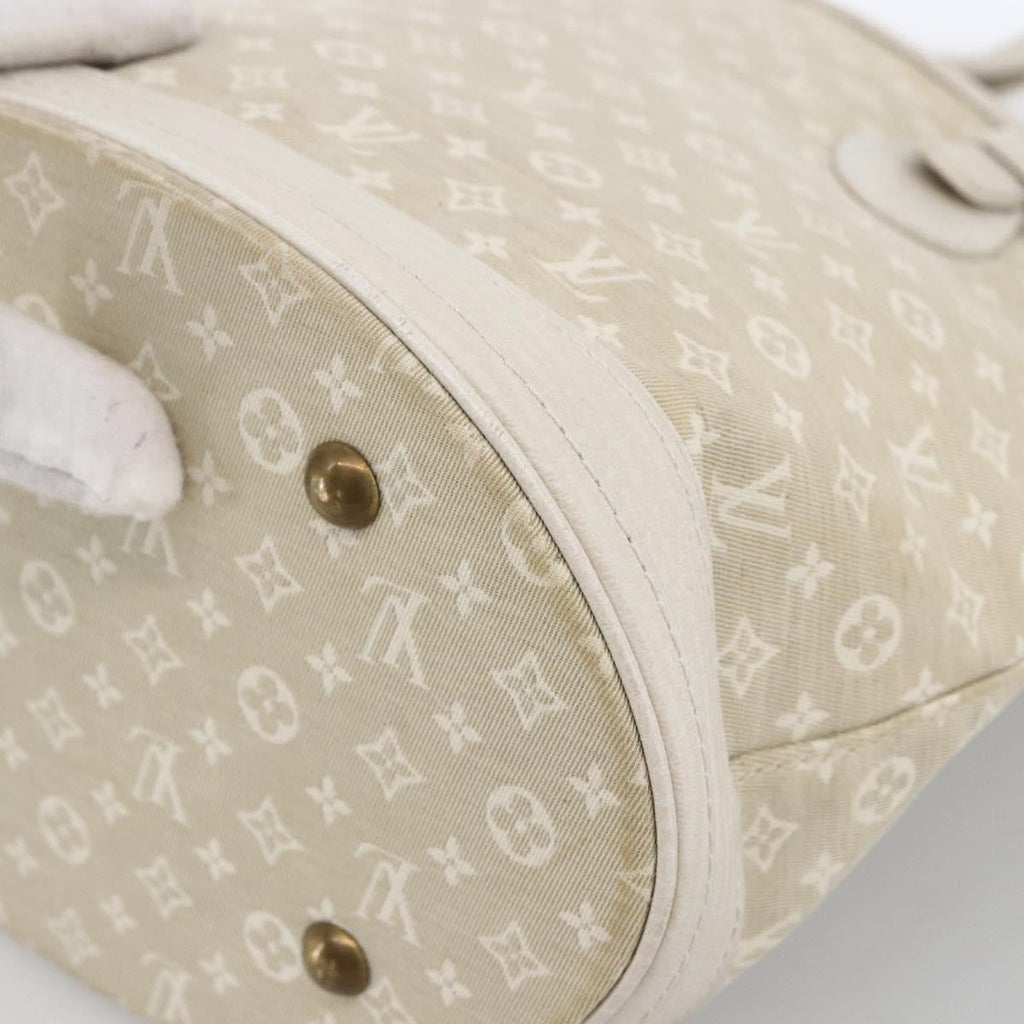 Louis Vuitton Petit Bucket Bag Mini Lin Beige Canvas Shoulder Bag Bag (Pre-Owned)