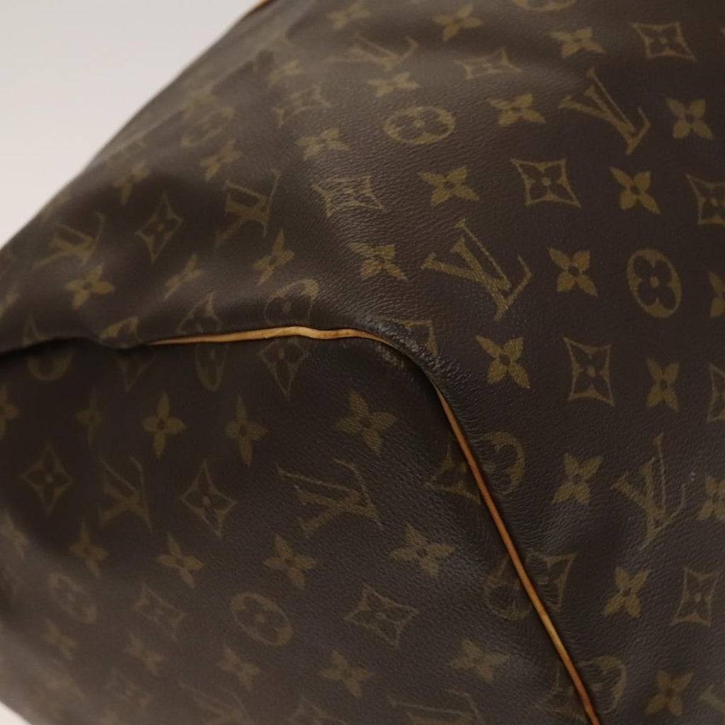 Louis Vuitton Keepall Bag Monogram Canvas Brown Canvas Travel Bag Bag (Pre-Owned)
