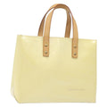 Louis Vuitton Reade Handbag Monogram Vernis Beige Patent_Leather Bag (Pre-Owned)