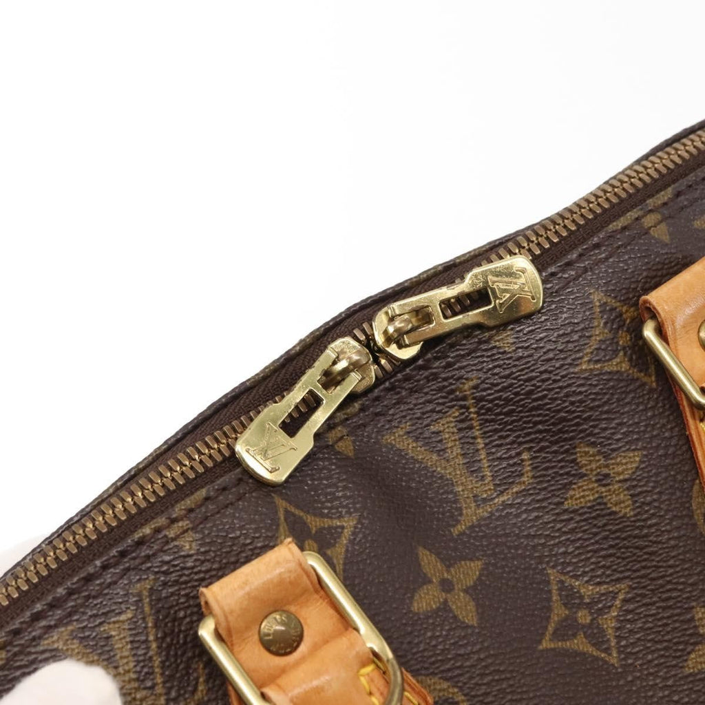 Louis Vuitton Alma Handbag Monogram Canvas Brown Canvas Handbag (Pre-Owned)