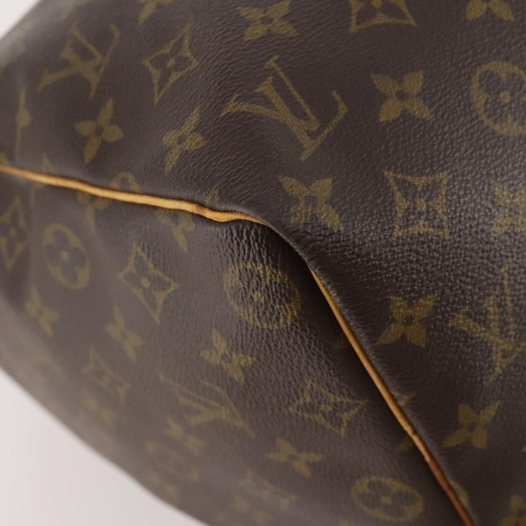 Louis Vuitton Keepall Bag Monogram Canvas Brown Canvas Travel Bag Bag (Pre-Owned)