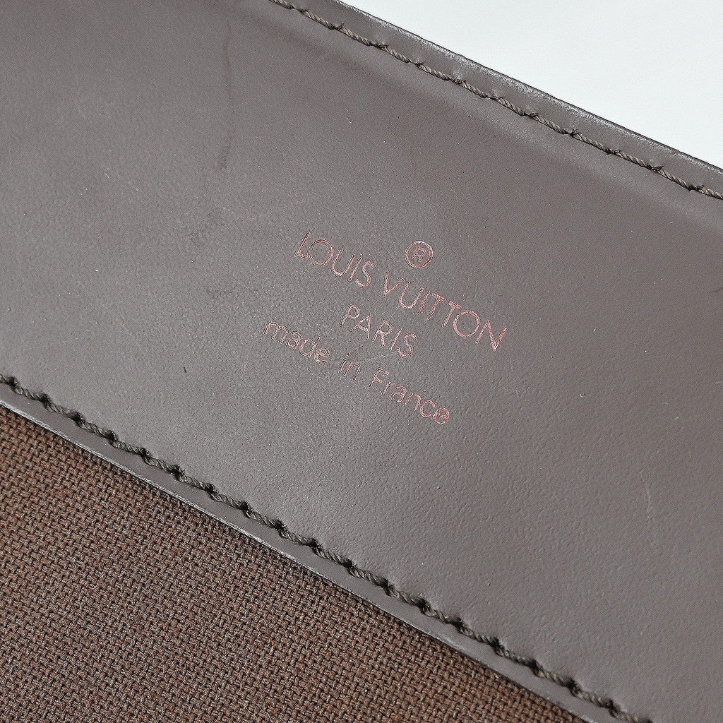 Louis Vuitton Broadway Bag Damier Brown Canvas Briefcase Bag (Pre-Owned)