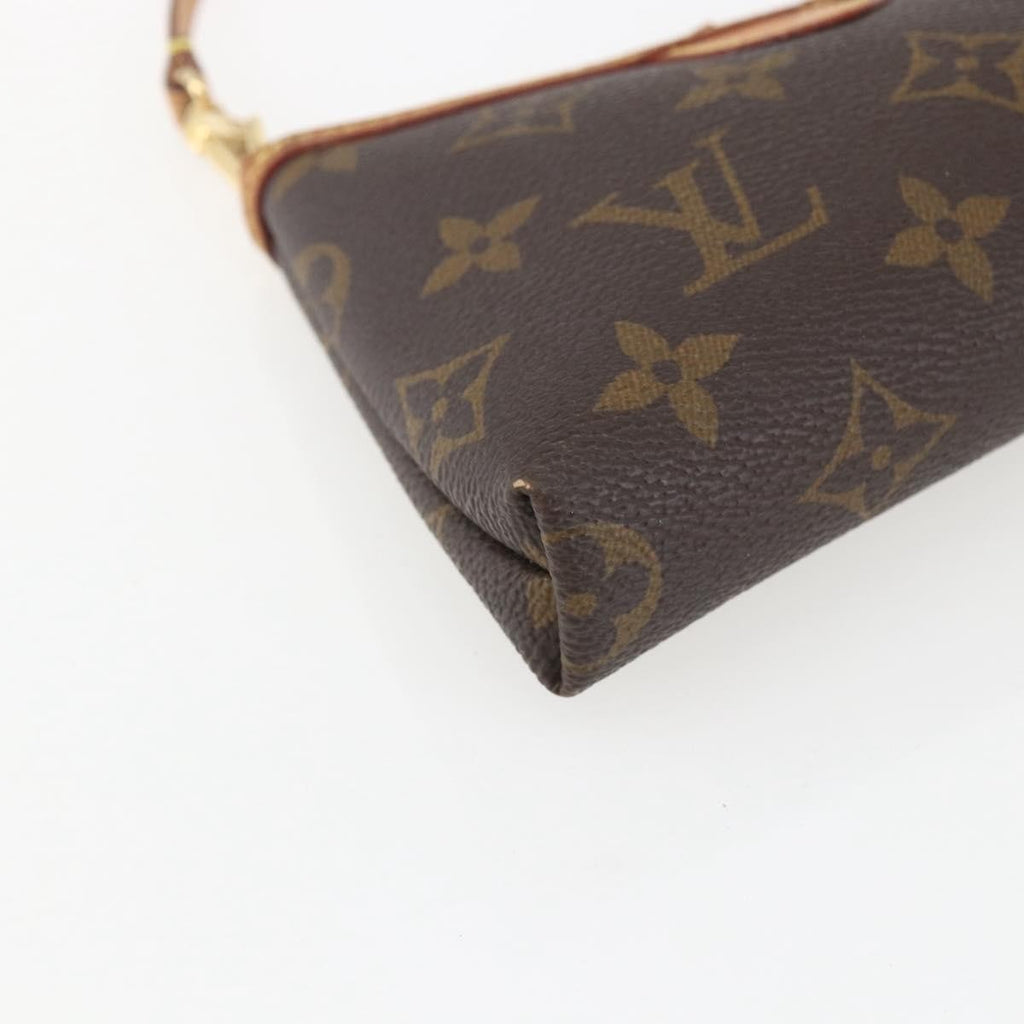 Louis Vuitton Delightful Pochette Monogram Canvas Brown Canvas Clutche & Pouche Bag (Pre-Owned)