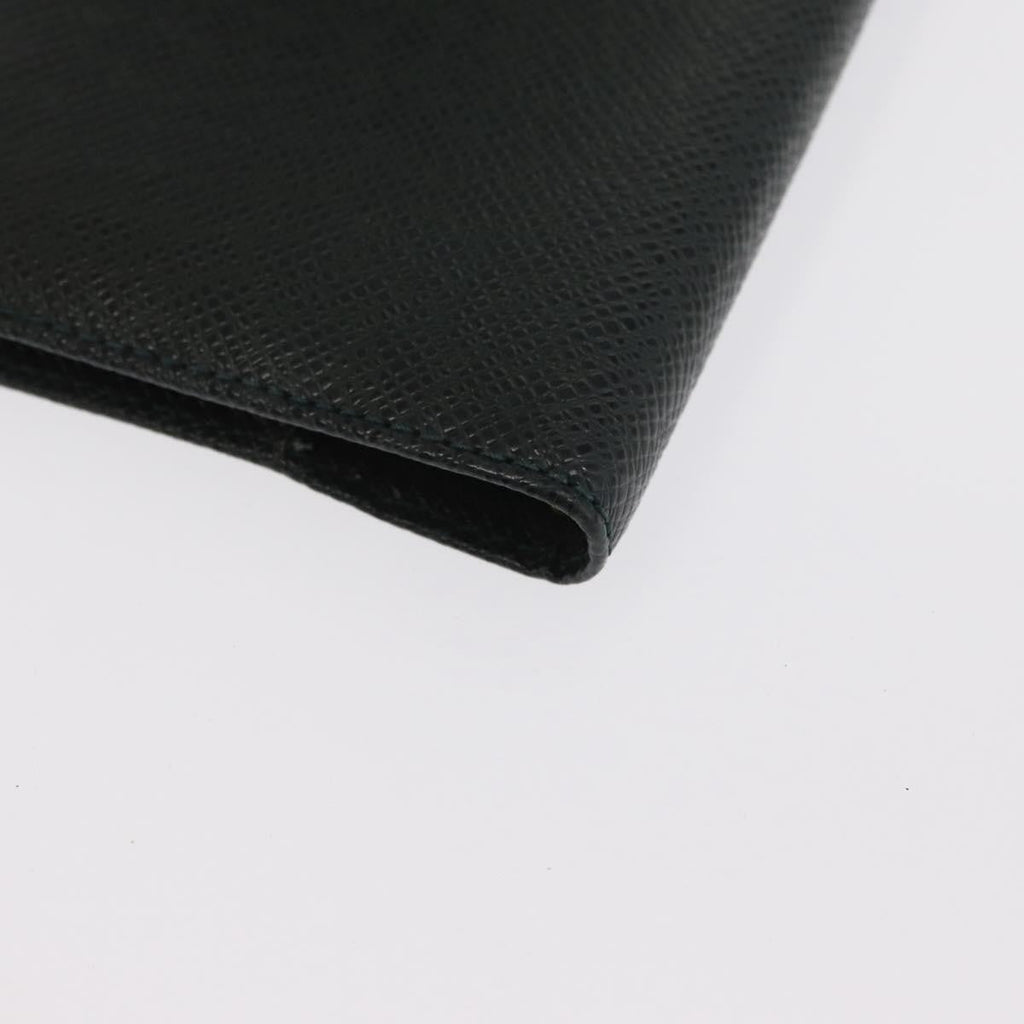 Louis Vuitton Agenda Cover Taiga Leather Green Leather Wallets Accessory (Pre-Owned)