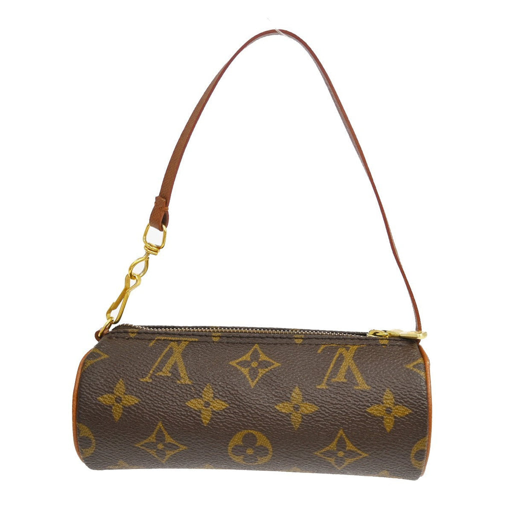 Louis Vuitton Papillon Pochette Monogram Canvas Brown Canvas Clutche & Pouche Bag (Pre-Owned)