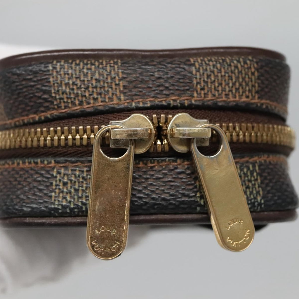 Louis Vuitton Etui Okapi Camera Case Damier Brown Canvas Bag (Pre-Owned)