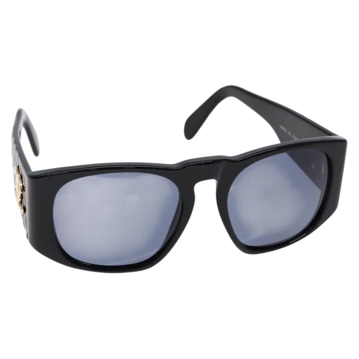 Chanel Logo Cc Sunglasses Plastic Black Plastic Sunglasse Accessory (Pre-Owned)