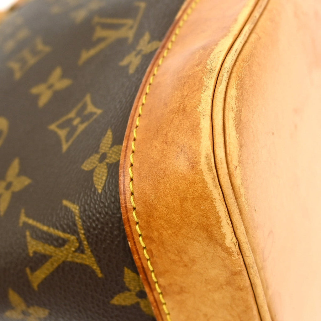 Louis Vuitton Alma Handbag Monogram Canvas Brown Canvas Handbag (Pre-Owned)