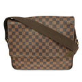 Louis Vuitton Shelton Messenger Bag Damier Brown Canvas Shoulder Bag Bag (Pre-Owned)