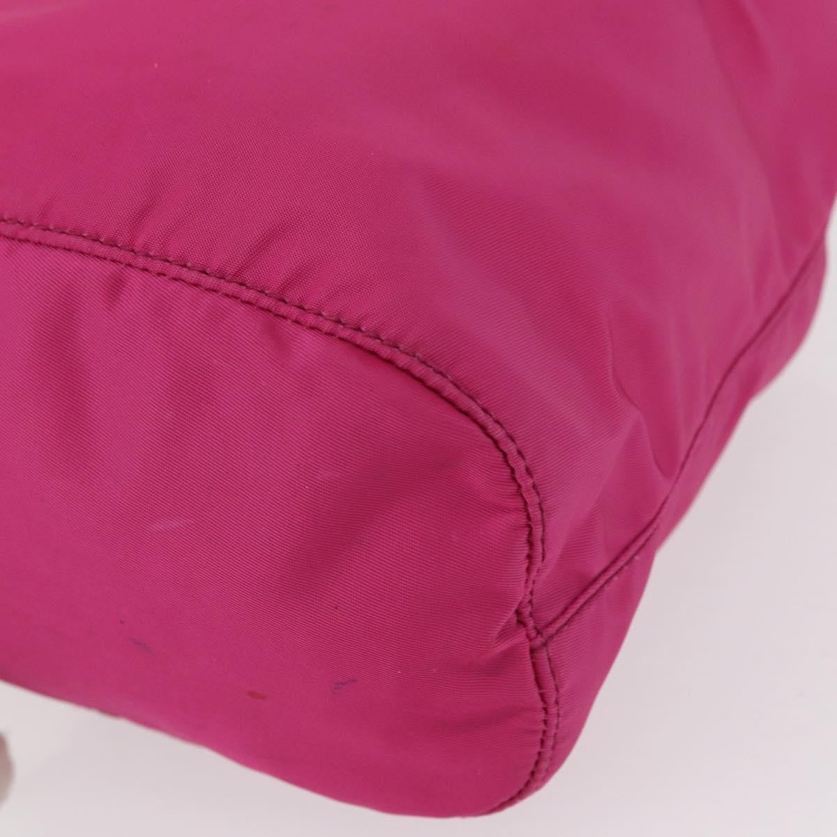 Prada Pochette Nylon Pink Nylon Clutche & Pouche Bag (Pre-Owned)