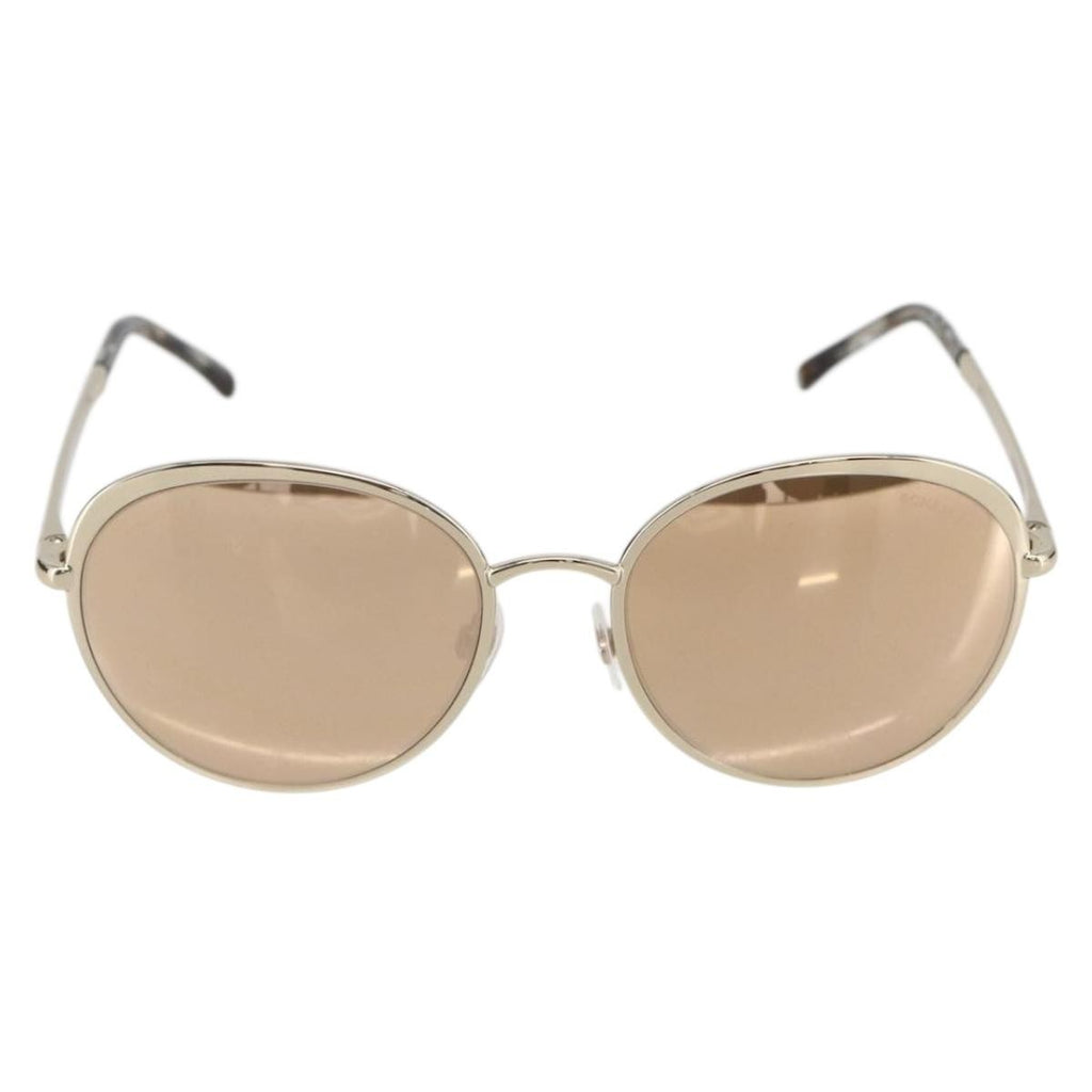 Chanel Logo Cc Sunglasses Metal Gold Metal Sunglasse Accessory (Pre-Owned)