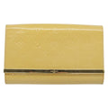 Louis Vuitton Ana Bag Monogram Vernis Yellow Patent_Leather Clutche & Pouche Bag (Pre-Owned)
