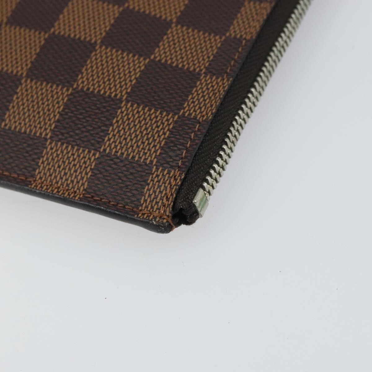 Louis Vuitton Pochette Jour Limited Edition Chapman Savane Damier Brown Canvas Clutche & Pouche Bag (Pre-Owned)