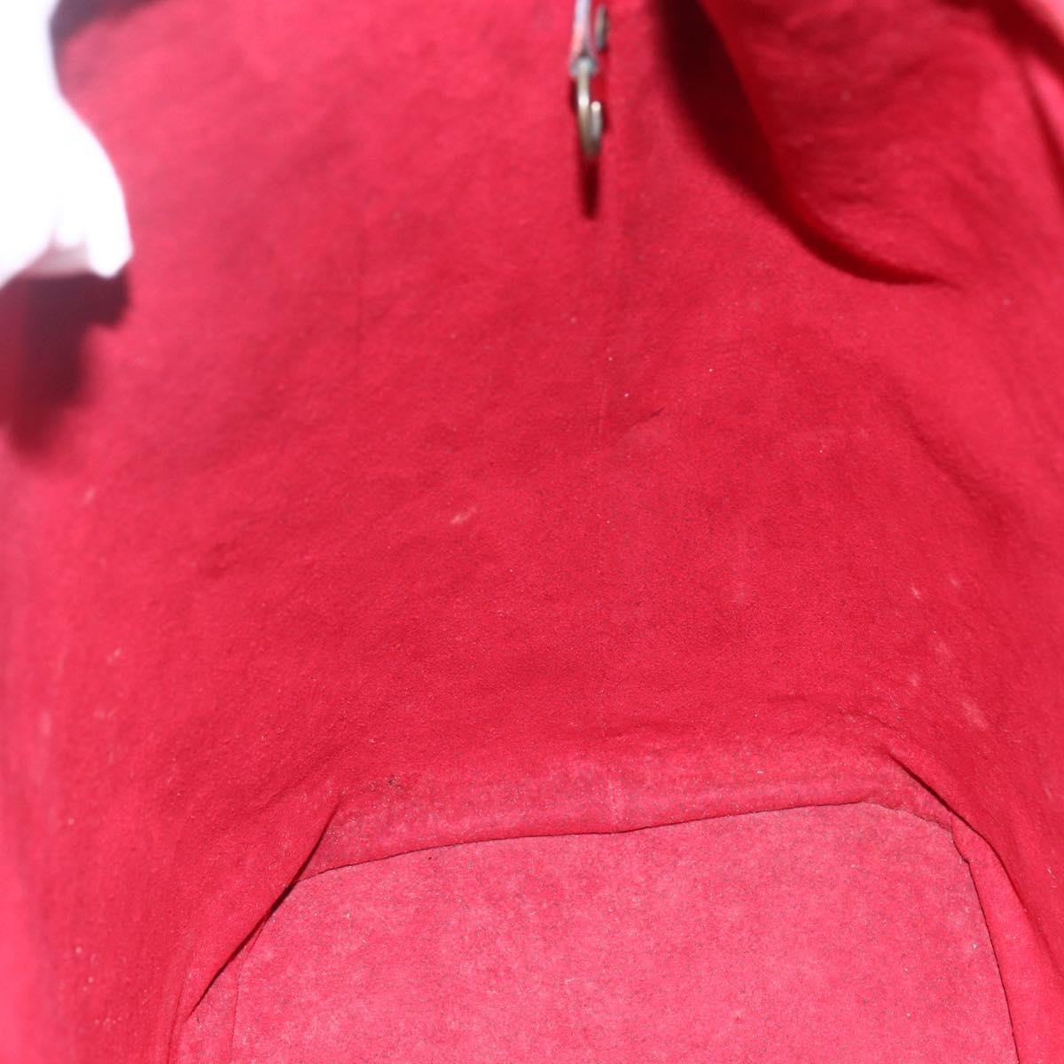 Louis Vuitton Noe Shoulder Bag Leather Red Leather Shoulder Bag Bag (Pre-Owned)