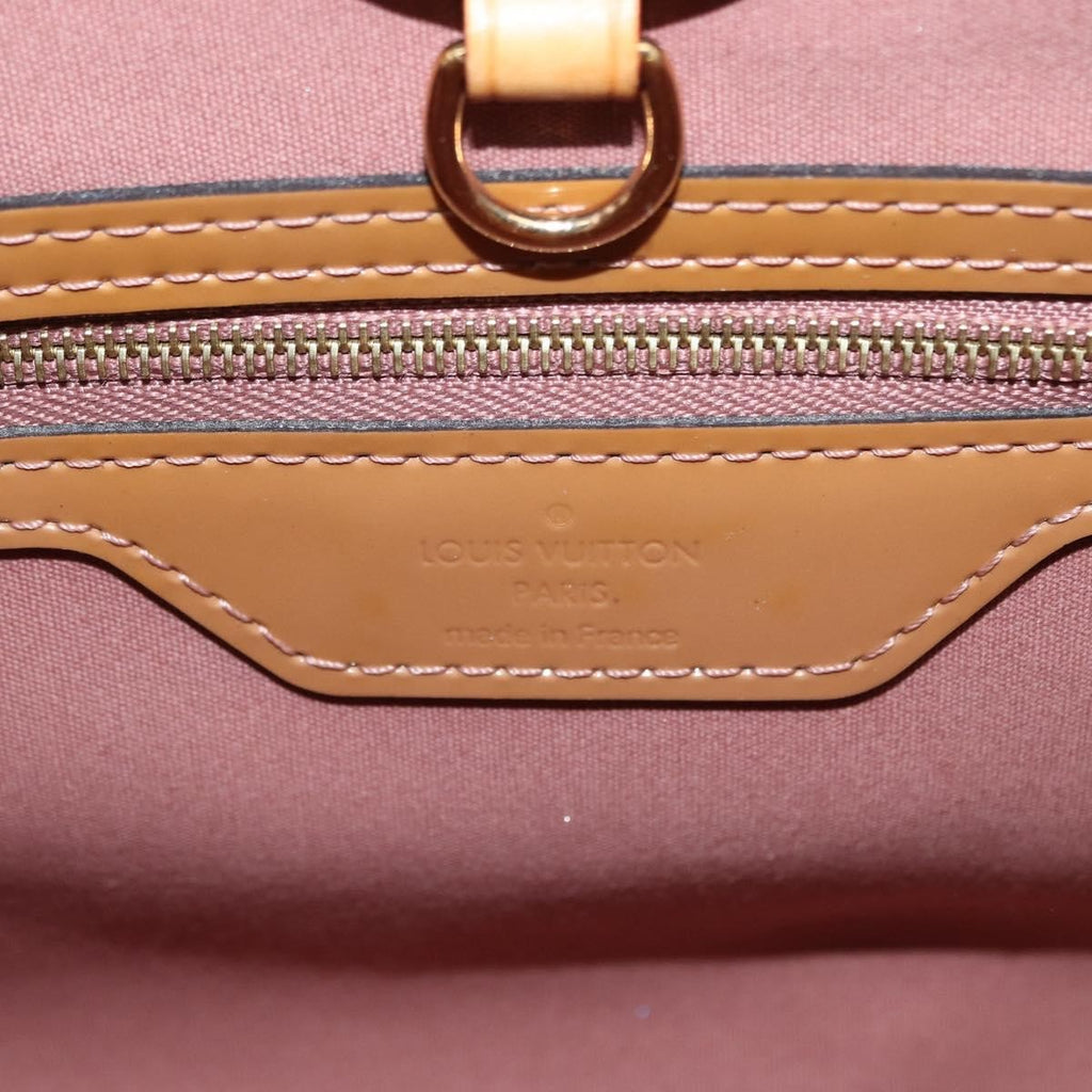 Louis Vuitton Catalina Handbag Monogram Vernis Pink Patent_Leather Handbag (Pre-Owned)