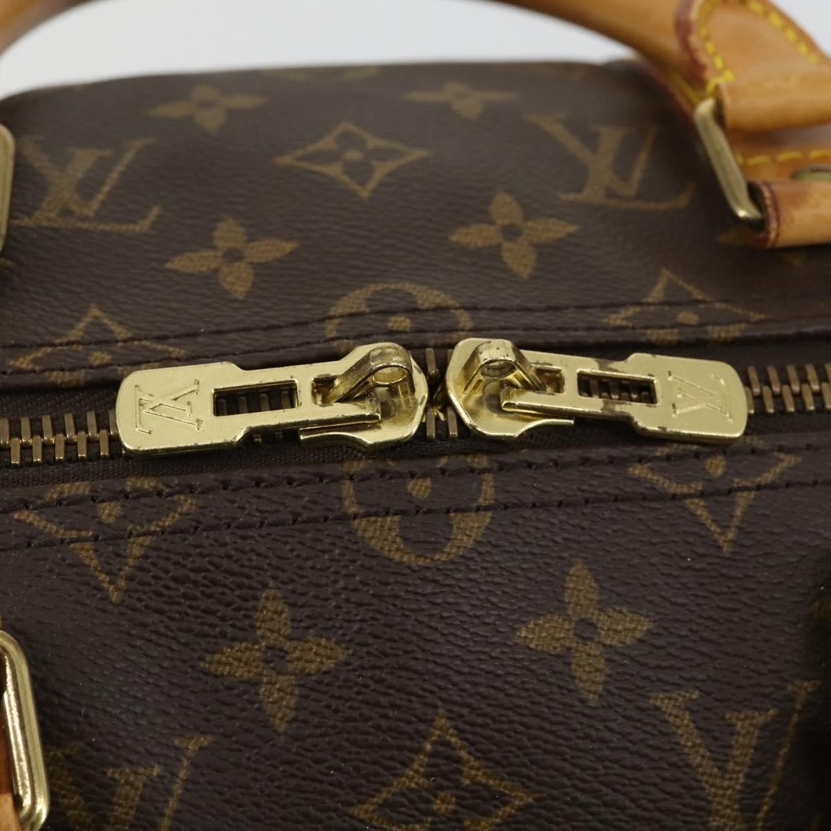 Louis Vuitton Keepall Bag Monogram Canvas Brown Canvas Travel Bag Bag (Pre-Owned)