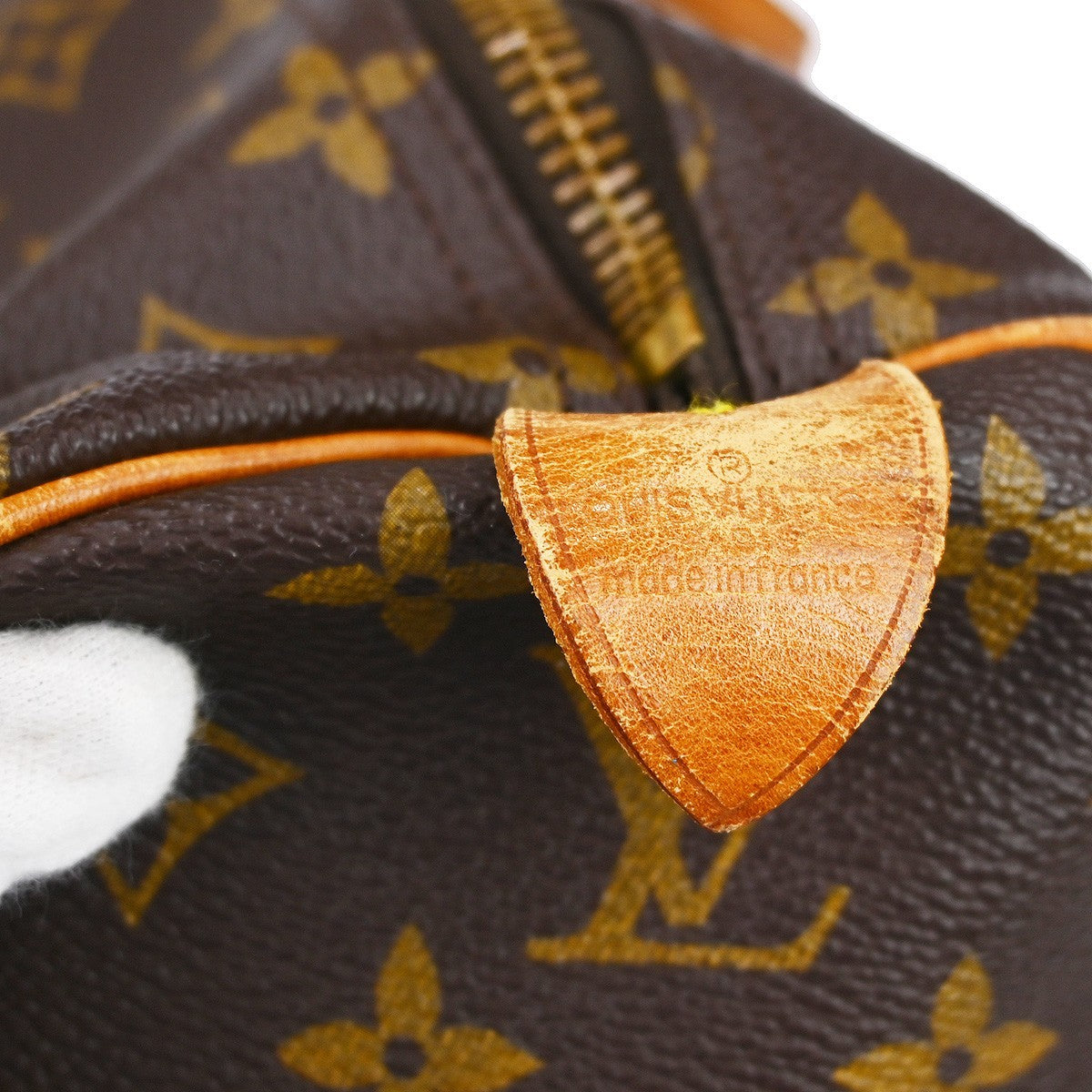 Louis Vuitton Keepall Bag Monogram Canvas Brown Canvas Travel Bag Bag (Pre-Owned)