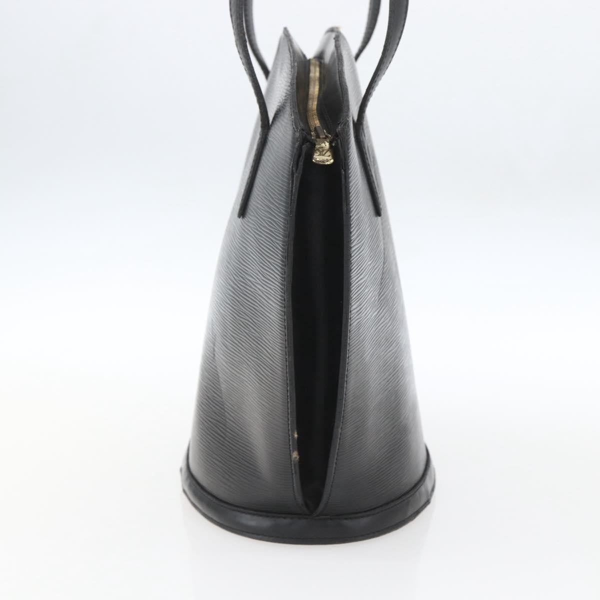 Louis Vuitton Saint Jacques Handbag Epi Leather Black Leather Handbag (Pre-Owned)