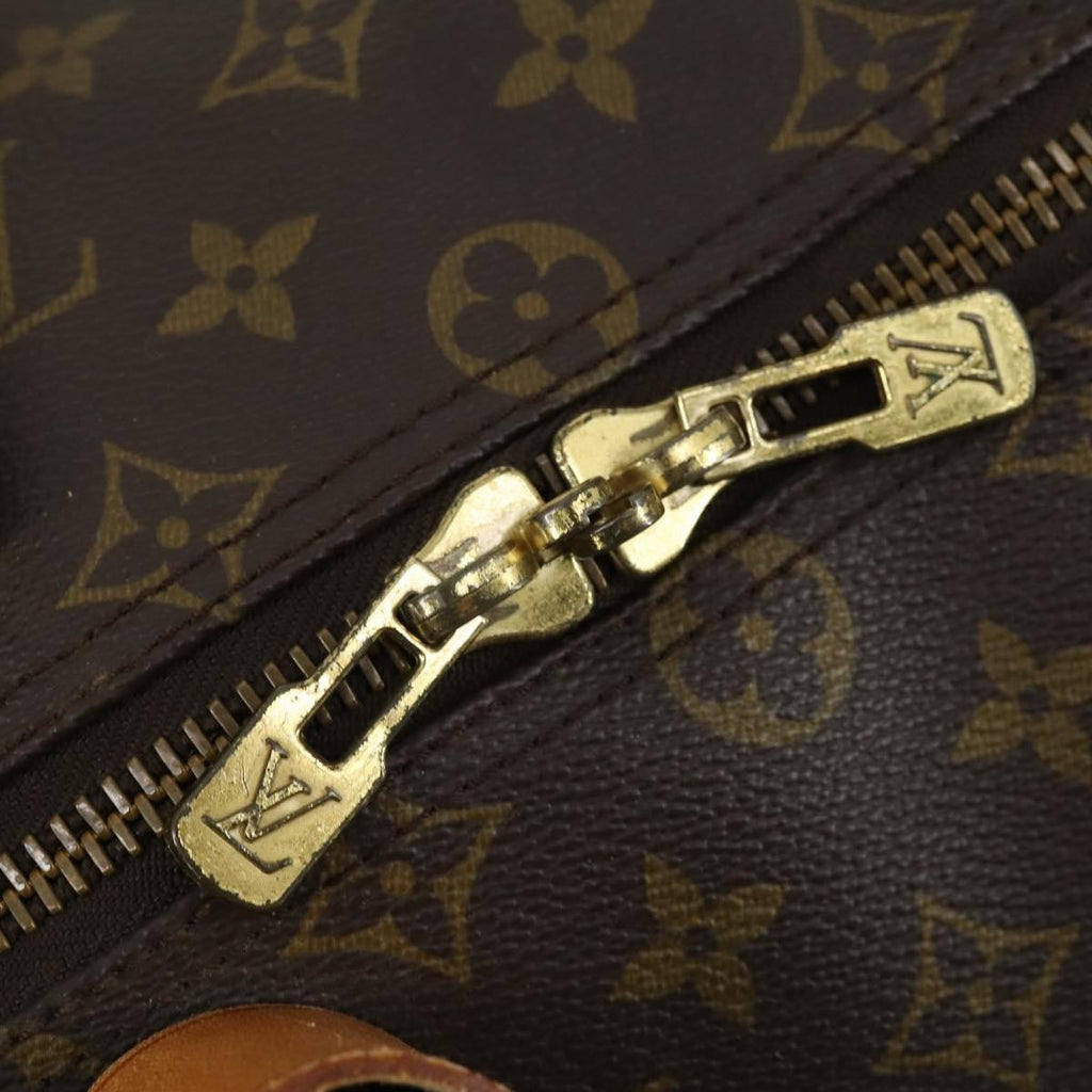 Louis Vuitton Keepall Bag Monogram Canvas Brown Canvas Travel Bag Bag (Pre-Owned)