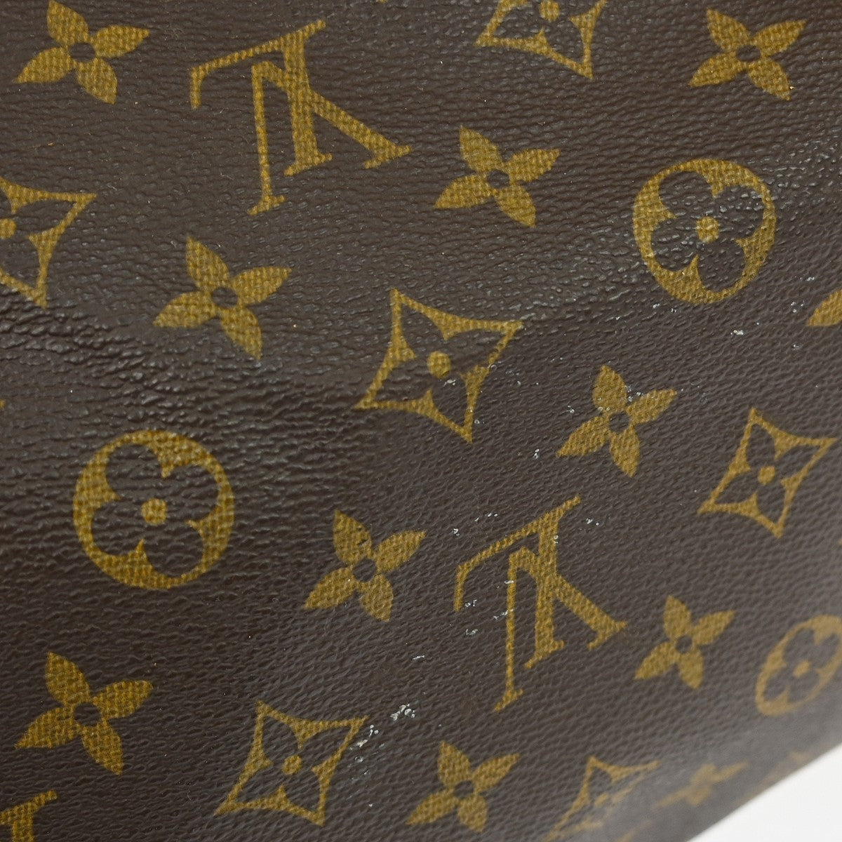 Louis Vuitton Keepall Bag Monogram Canvas Brown Canvas Travel Bag Bag (Pre-Owned)