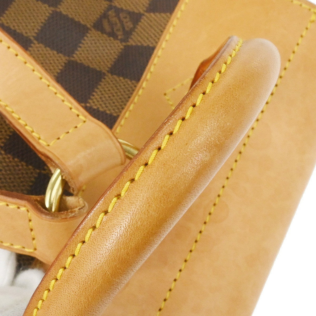 Louis Vuitton Arlequin Backpack Damier Brown Canvas Backpack Bag (Pre-Owned)