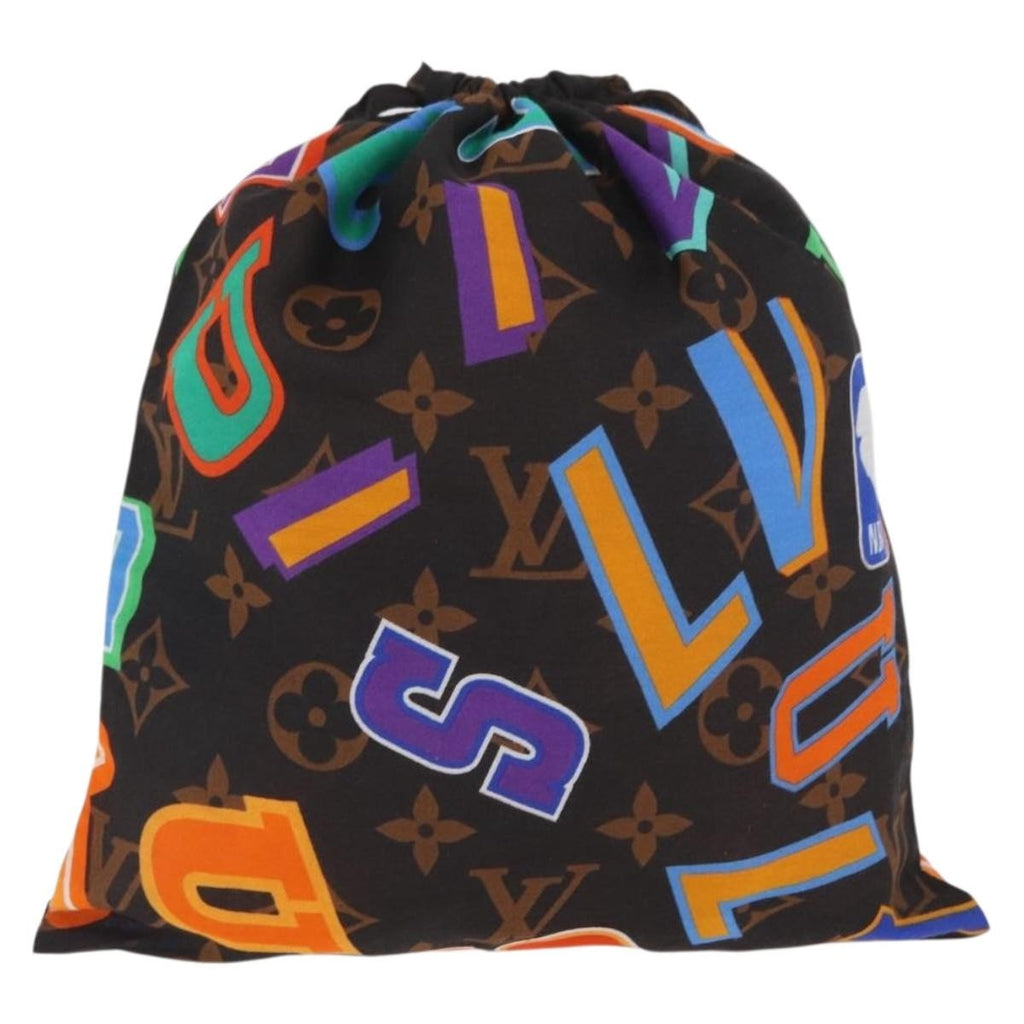 Louis Vuitton X Nba Pouch Monogram Canvas Brown Canvas Clutche & Pouche Bag (Pre-Owned)
