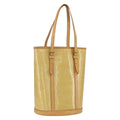 Louis Vuitton Bucket Bag Monogram Vernis Beige Patent_Leather Shoulder Bag Bag (Pre-Owned)