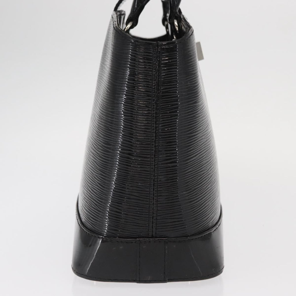 Louis Vuitton Mirabeau Handbag Electric Epi Leather Black Leather Handbag (Pre-Owned)