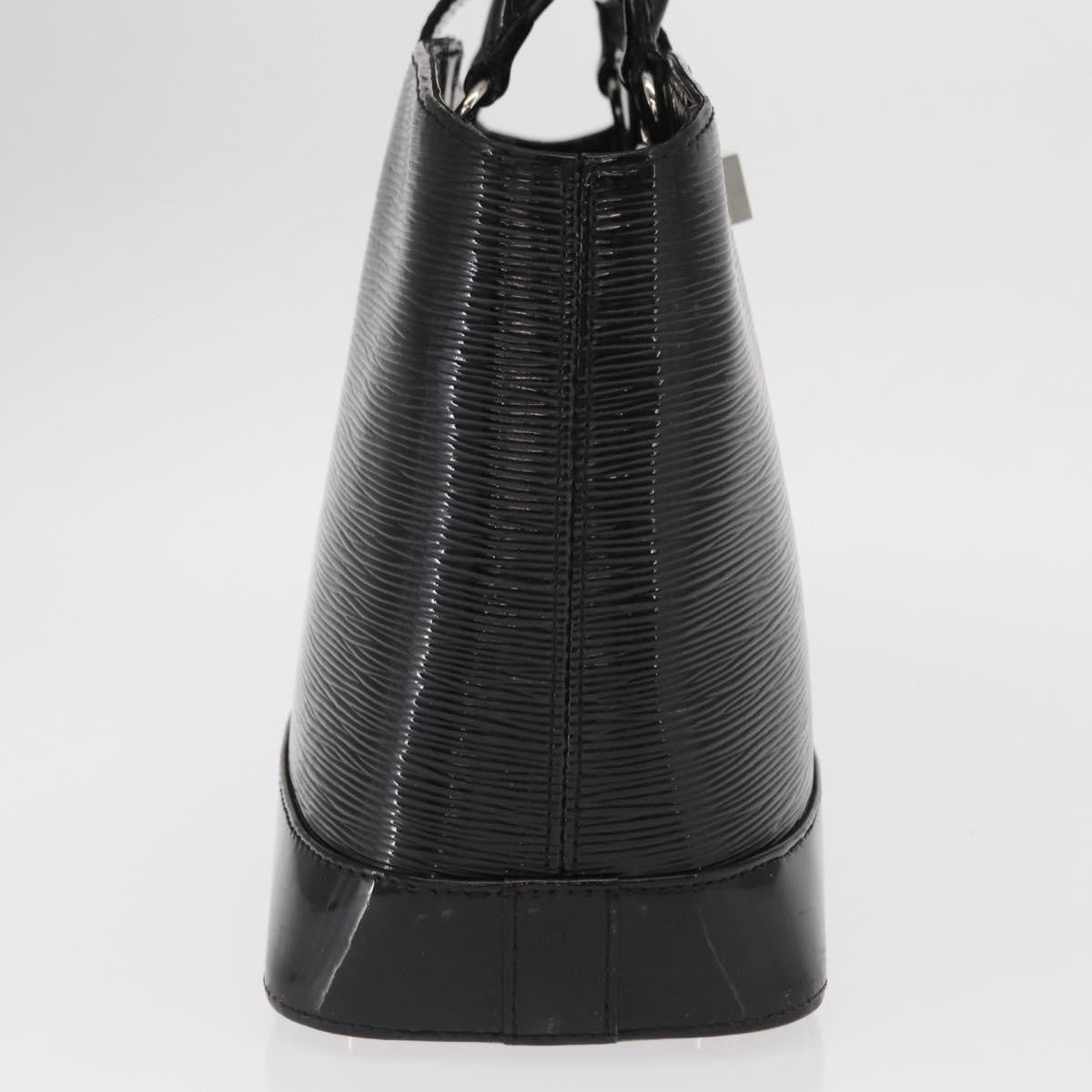 Louis Vuitton Mirabeau Handbag Electric Epi Leather Black Leather Handbag (Pre-Owned)
