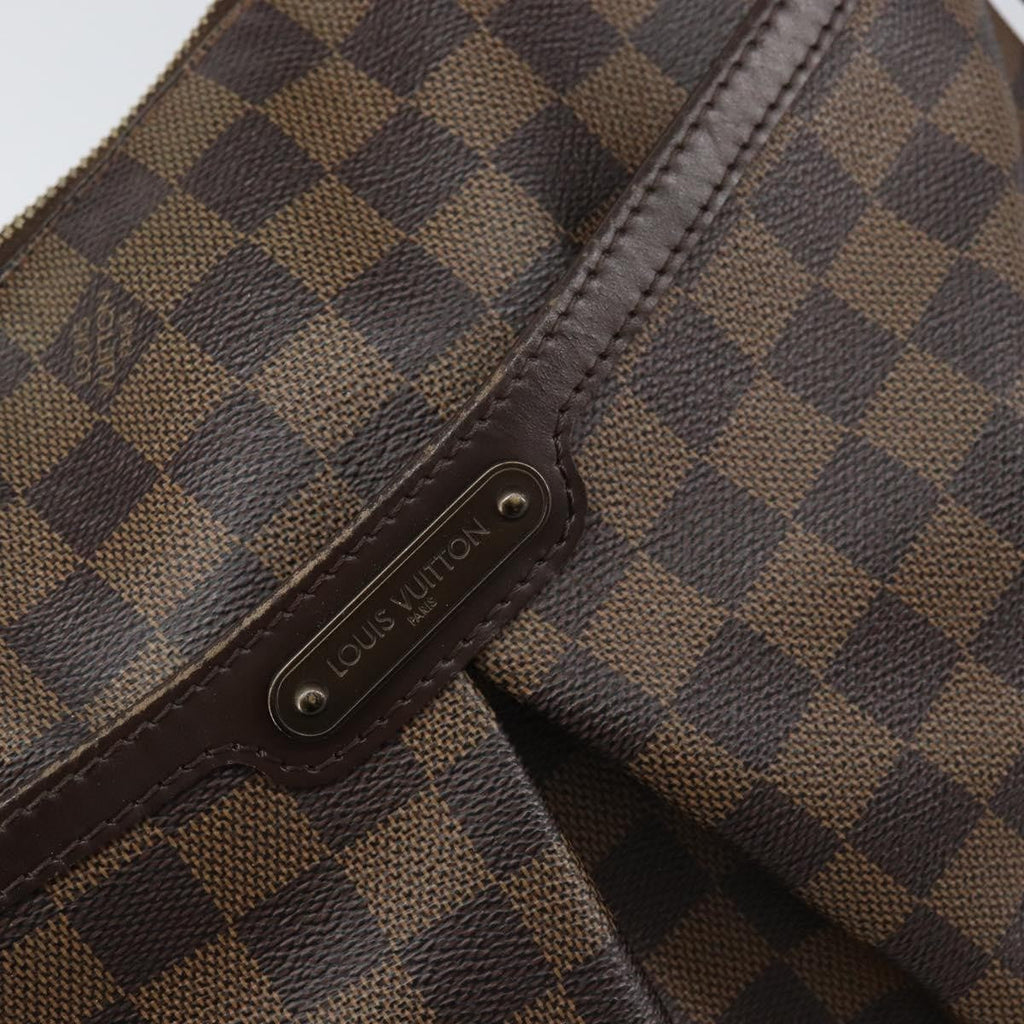 Louis Vuitton Bloomsbury Handbag Damier Brown Canvas Handbag (Pre-Owned)