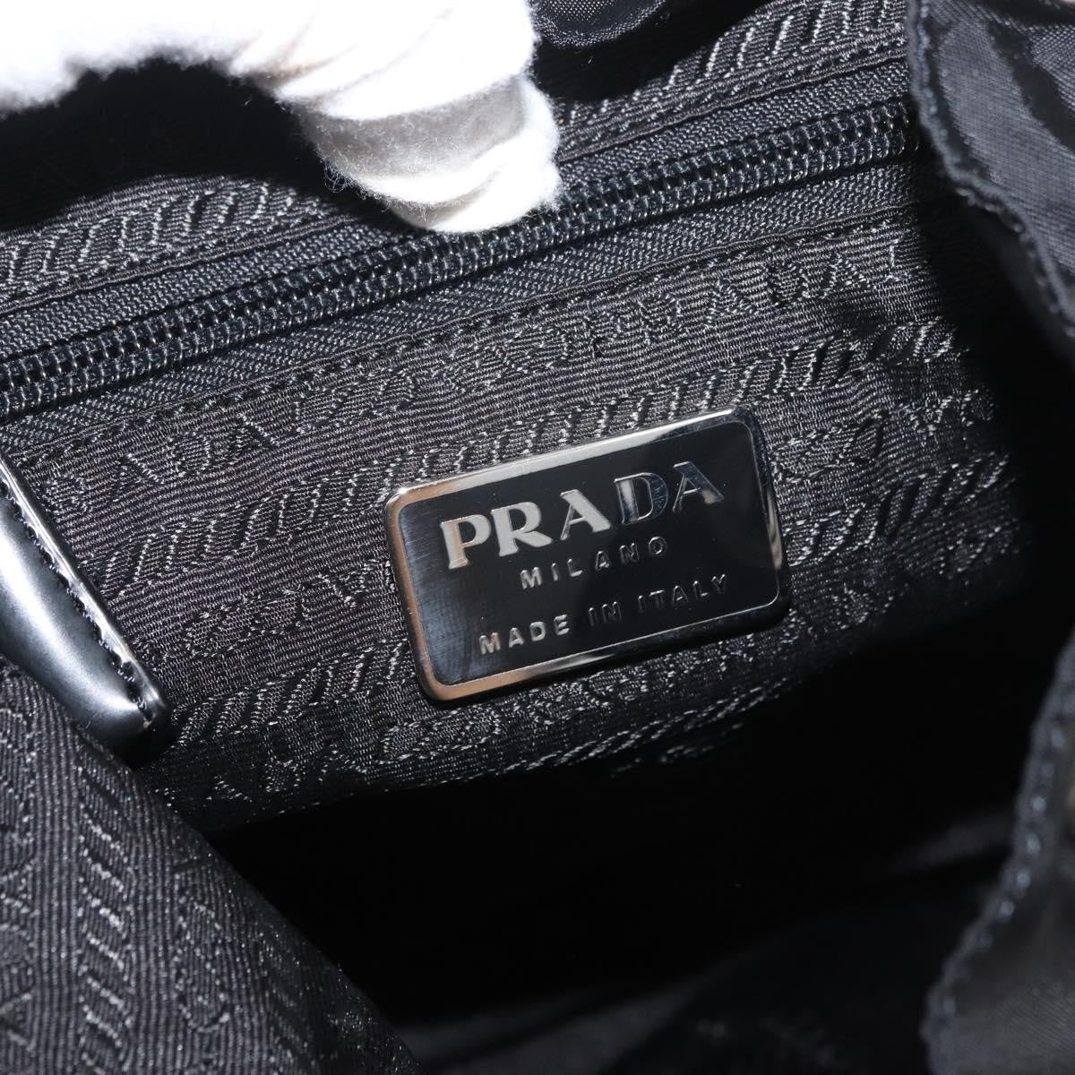 Prada Sac À Dos Re-Nylon Nylon Black Nylon Backpack Bag (Pre-Owned)
