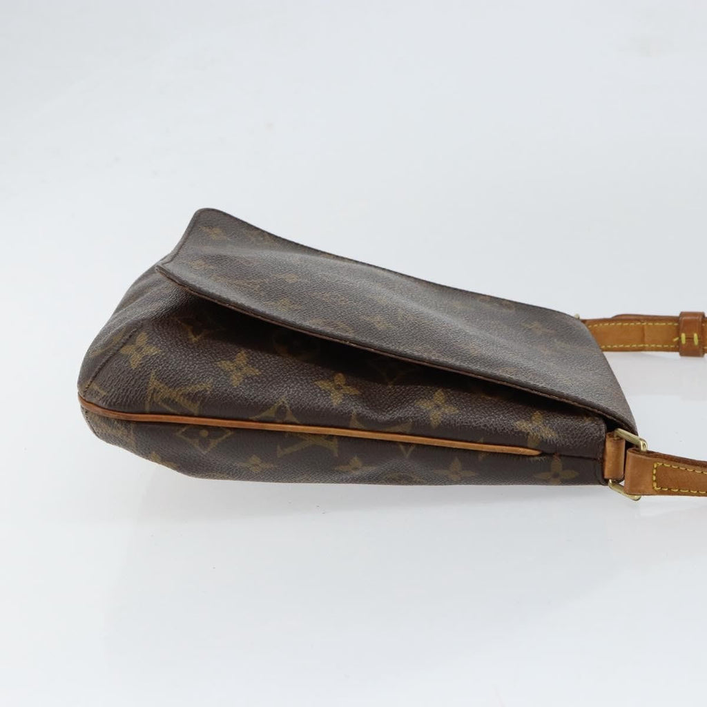 Louis Vuitton Musette Salsa Handbag Monogram Canvas Brown Canvas Shoulder Bag Bag (Pre-Owned)