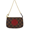 Louis Vuitton Pochette Accessoires Limited Edition Damier Brown Canvas Clutche & Pouche Bag (Pre-Owned)