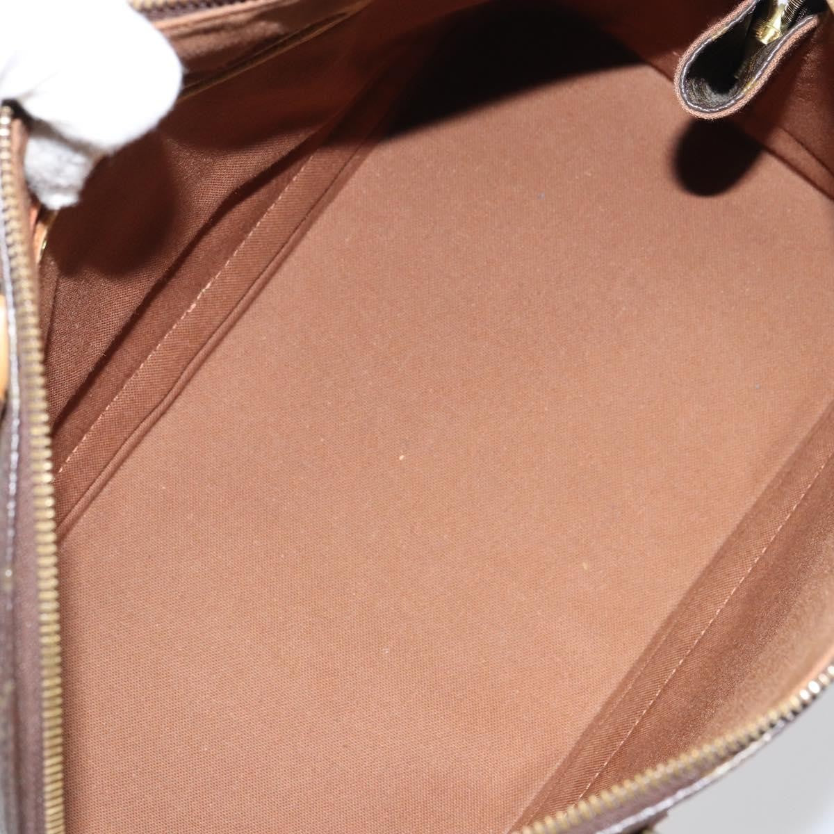 Louis Vuitton Alma Handbag Monogram Canvas Brown Canvas Handbag (Pre-Owned)