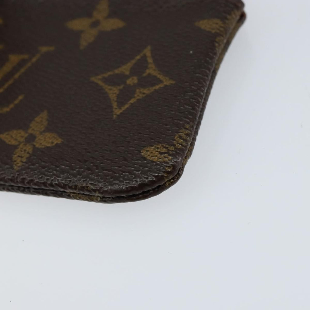 Louis Vuitton Pochette Clés Monogram Canvas Brown Canvas Wallets Accessory (Pre-Owned)