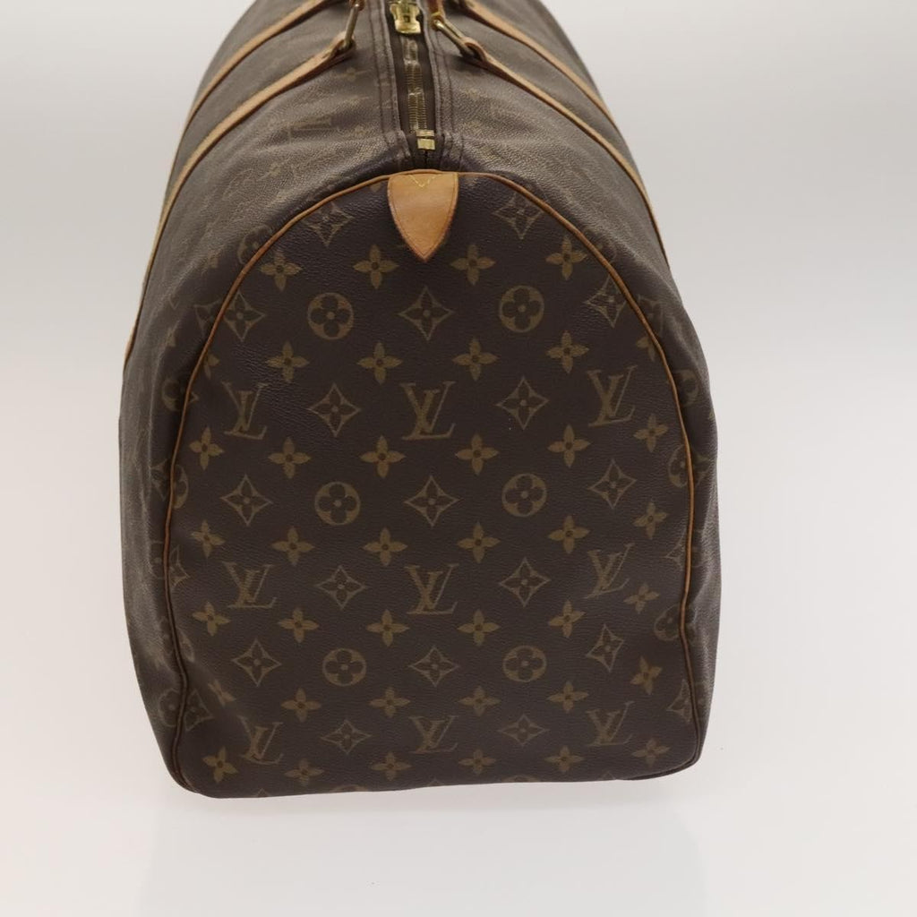 Louis Vuitton Keepall Bag Monogram Canvas Brown Canvas Travel Bag Bag (Pre-Owned)